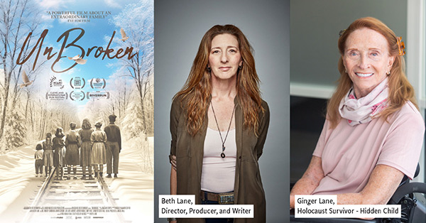 UnBroken Film Screening with Beth Lane and Ginger Lane     In-person program