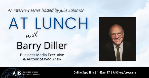 At Lunch with Barry Diller     Live on Zoom