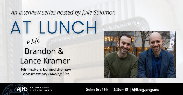 At Lunch with Brandon and Lance Kramer Live on Zoom