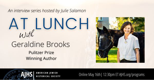 At Lunch with Geraldine Brooks     Live on Zoom