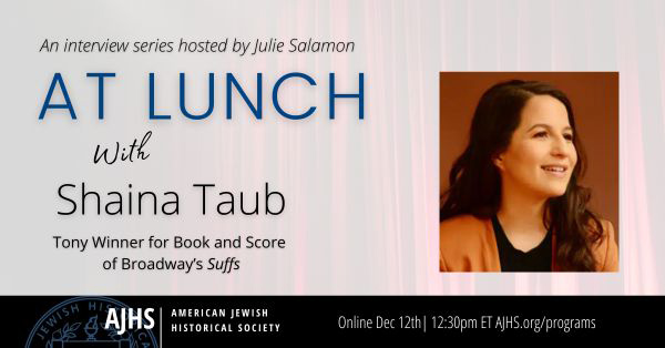 At Lunch with Shaina Taub     Live on Zoom